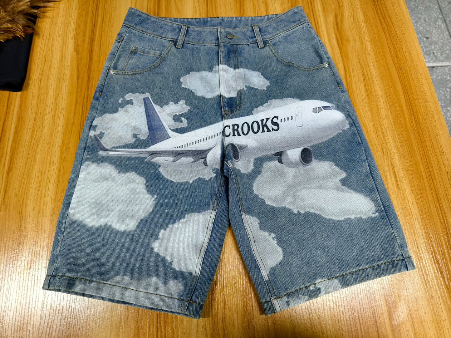 Crooks Denim Shorts